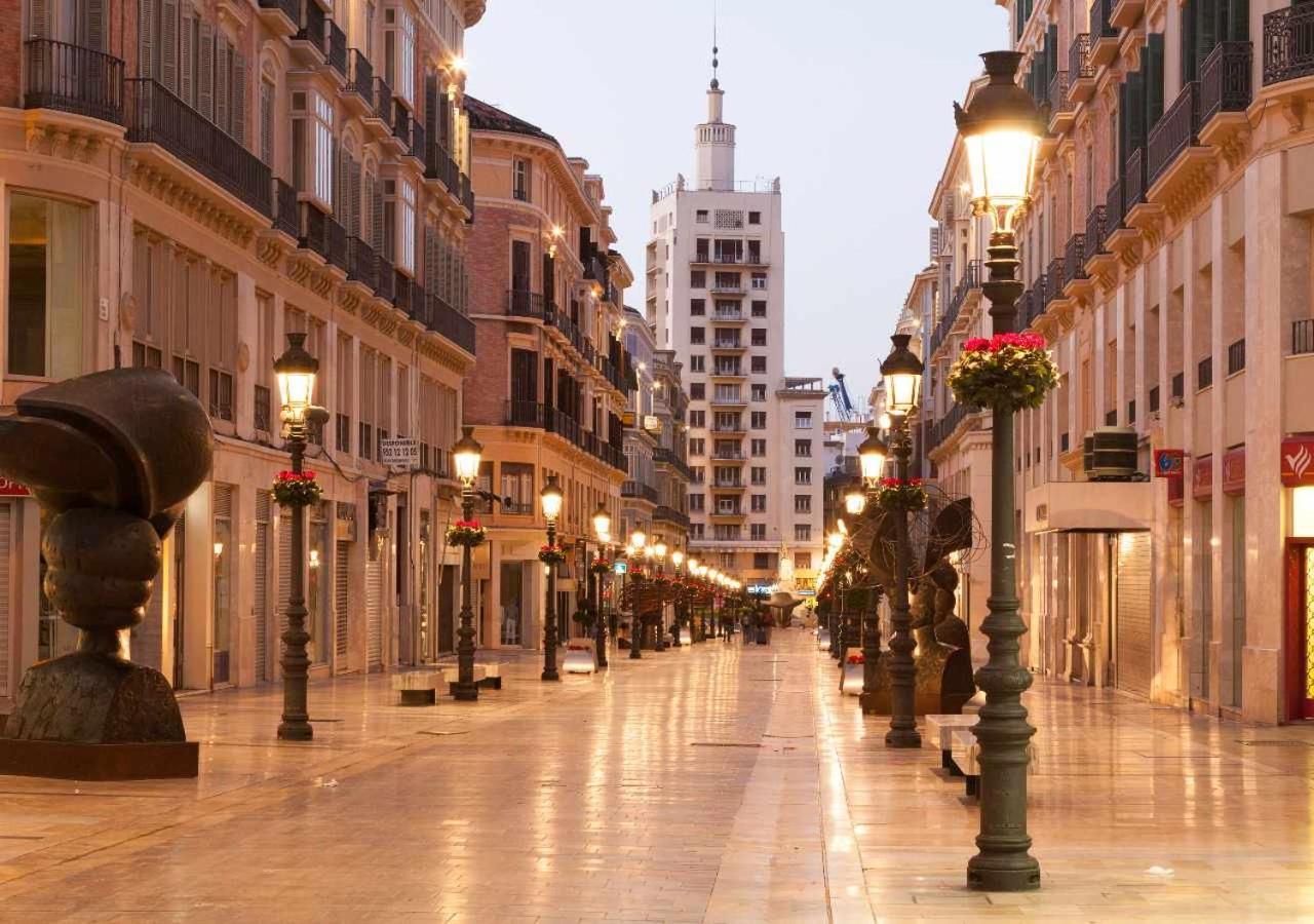 Apto Malaga Centro Historico Parking Priv Gratuito Málaga Exterior foto